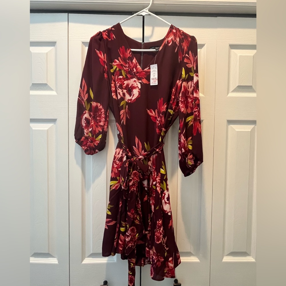 NWT Petite WHBM Silk Dress